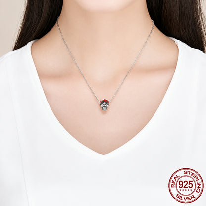 Charm Pendente Halloween in Argento Sterling 925 per Donna DIY SCC1617
