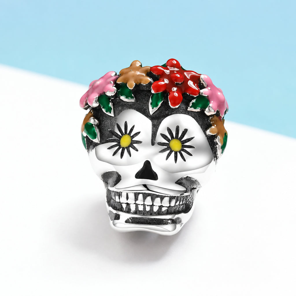 Charm Pendente Halloween in Argento Sterling 925 per Donna DIY SCC1617
